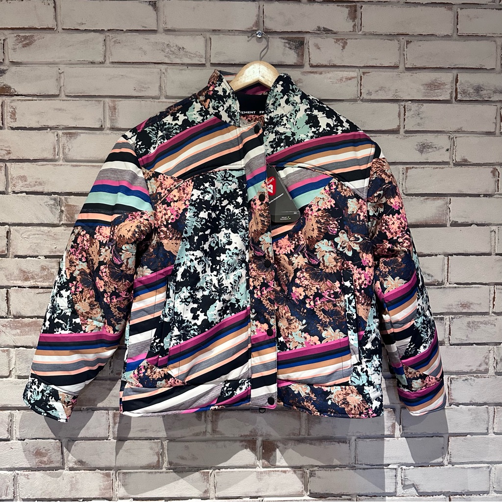 Free People Movement Bunny Slope Printed Puffer Ski Jacket